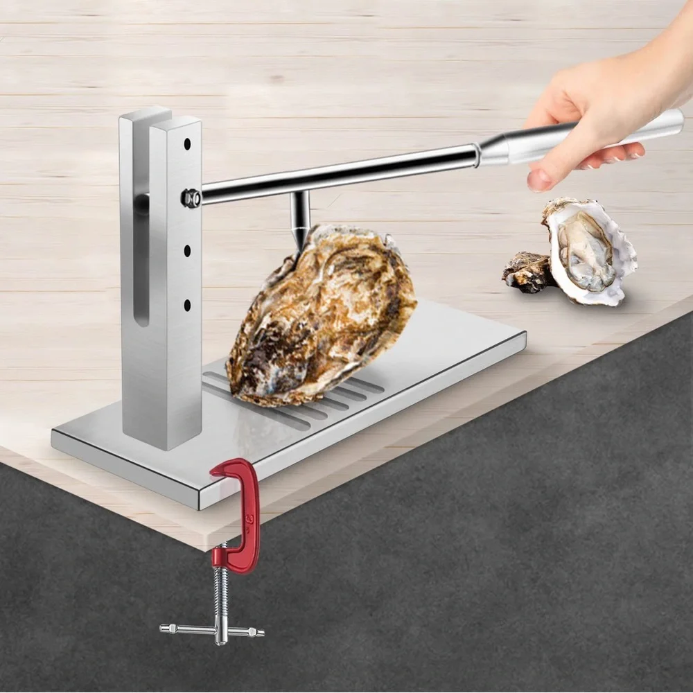 Oyster Shucker Machine Tool Set, Oyster Clam Opener, Knife, Hotel Buffets Homes